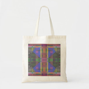 Tote Bag Pastel rainbow Colorful Geometric