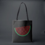 Tote Bag Pastèque de Palestine Broderie tatreez rouge<br><div class="desc">Ceci est une pastèque palestinienne traditionnelle Embrodery tatreez rouge Motif noir Pour les Palestiniens, les amateurs de Palestine Pro-Palestinien, ou, toute personne qui soutient la liberté, la justice et lutte contre l'injustice. A tous ceux qui soutiennent la juste cause palestinienne. Accroître et soutenir la libération de la Palestine et de...</div>