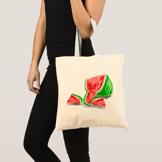 Tote Bag Pastèque douce (Devant (produit))