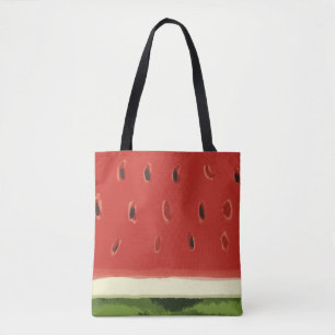 Tote Bag Pastèque Rouge clair Fourre-tout