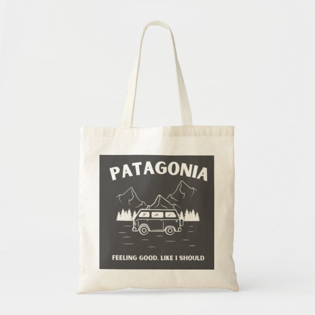 Tote Bag Patagonie, montagne Fourre-tout HandBag (Devant)
