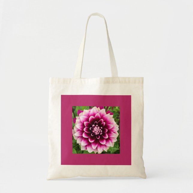 Tote Bag Patches Dahlia (Devant)