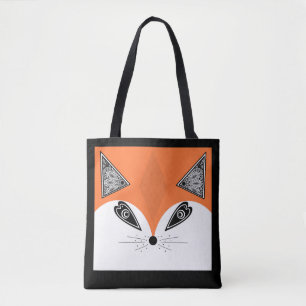Tote Bag Patchwork Fox, applique Fox, Fox, enfants