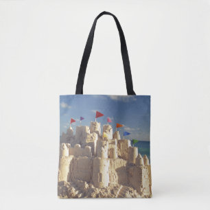 Tote Bag Pâté de sable sur la plage