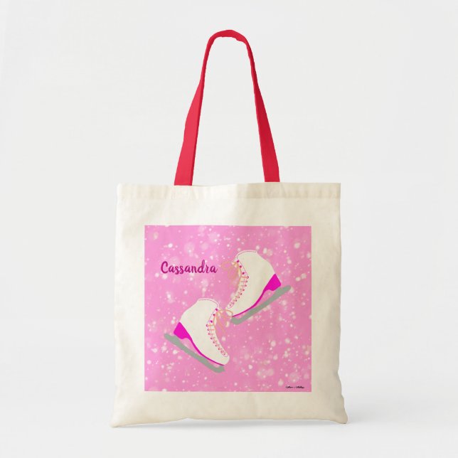 Tote Bag Patinage artistique Motif Patinage artistique pers (Devant)