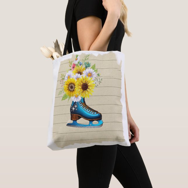 Tote Bag Patins à âme (De près)