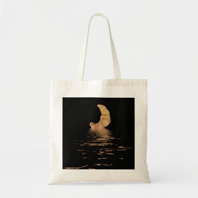 Tote Bag Pâtisserie traditionnelle française - le croissant (Devant)