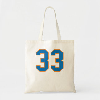 Tote Bag Patrick Ewing Knicks #33 Blue avec Orange Outline