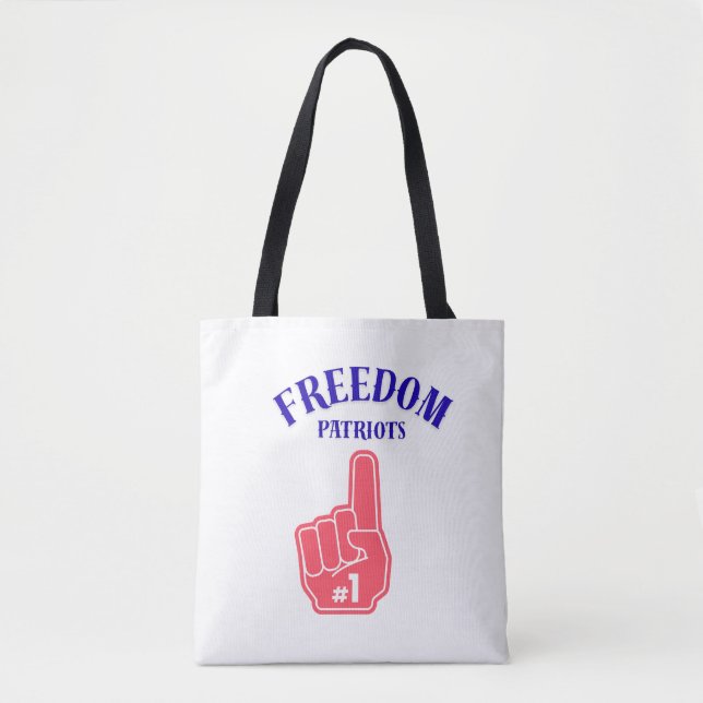 Tote Bag Patriotes de la liberté (Devant)
