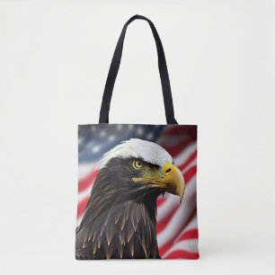 Tote Bag Patriotique/Aigle/Américain/USA
