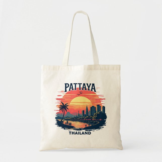 Tote Bag pattaya thailand (Devant)