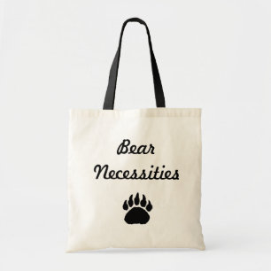 Tote Bag patte, nécessités d'ours