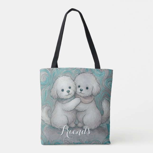Tote Bag Pattes apparentées  (Dos)