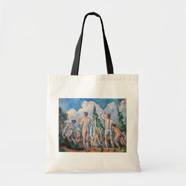 Tote Bag Paul Cezanne - Baigneurs (Devant)
