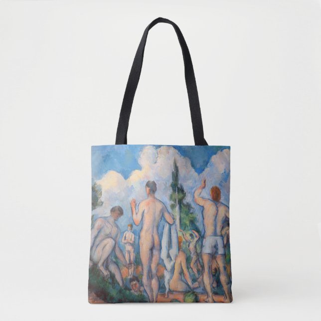 Tote Bag Paul Cezanne - Baigneurs (Devant)