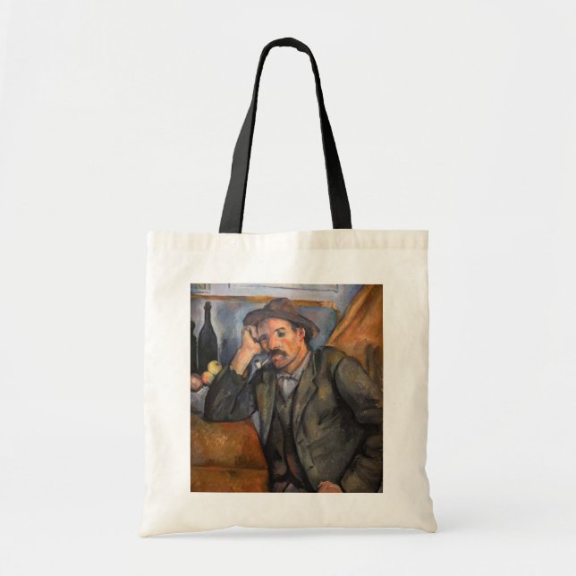 Tote Bag Paul Cezanne - Fumeur (Devant)