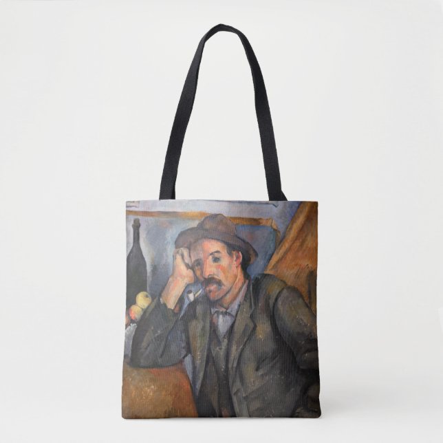 Tote Bag Paul Cezanne - Fumeur (Devant)