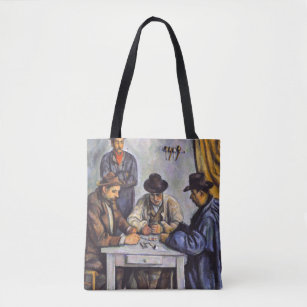 Tote Bag Paul Cezanne - Les Joueurs De Cartes