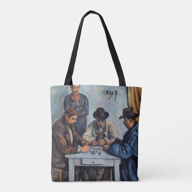 Tote Bag Paul Cezanne - Les Joueurs De Cartes (Dos)