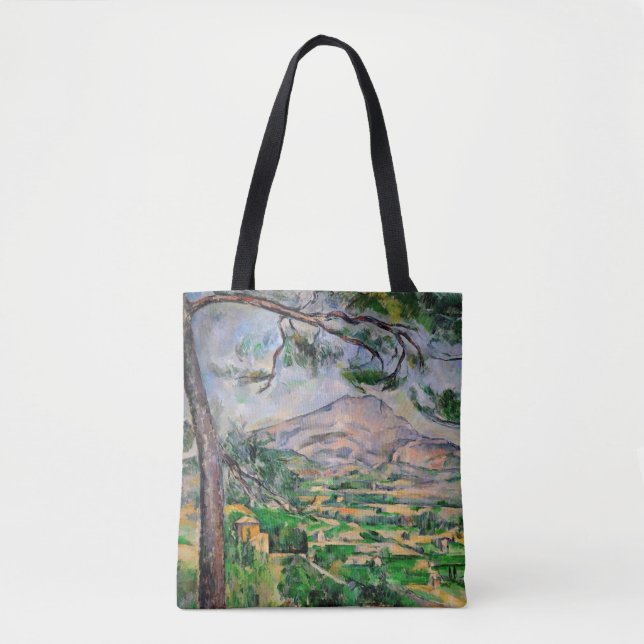 Tote Bag Paul Cezanne - Mont Sainte-Victoire et Grand Pin (Devant)