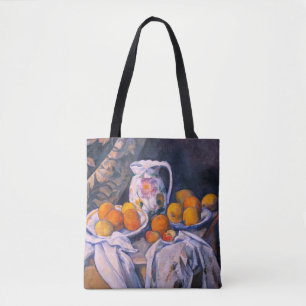 Tote Bag Paul Cezanne - Nature morte avec rideau