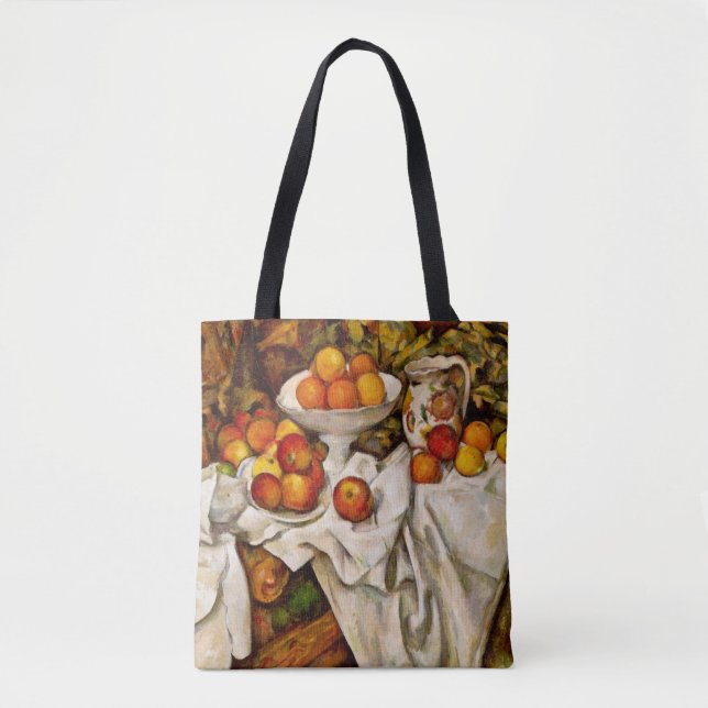 Tote Bag Paul Cezanne Pommes Oranges Impressionnisme (Devant)