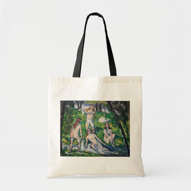 Tote Bag Paul Cezanne - Quatre Bathers (Devant)