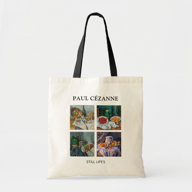 Tote Bag Paul Cezanne - Toujours Vie Sélection de chefs-d'o (Devant)