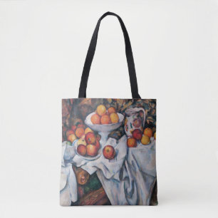 Tote Bag Paul Cezanne - Vie morte, Pommes et Oranges