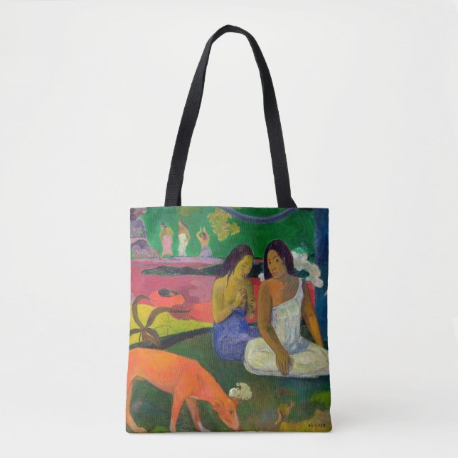 Tote Bag Paul Gauguin | Arearea (le chien rouge), 1892 (Devant)