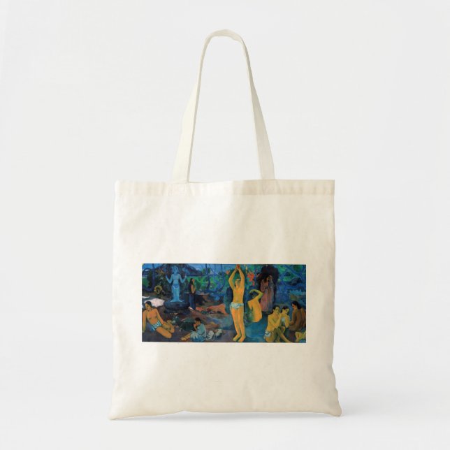 Tote Bag Paul Gauguin - D'Où Sommes-Nous Venus ? (Devant)
