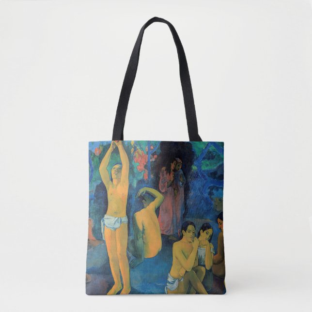 Tote Bag Paul Gauguin - D'où venons-nous ? (Devant)