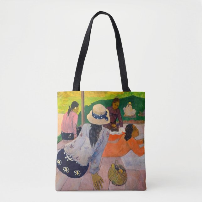 Tote Bag Paul Gauguin - La Siesta (Devant)