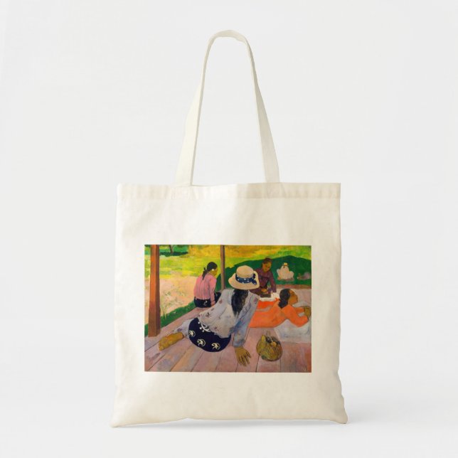 Tote Bag Paul Gauguin - La Sieste (Devant)