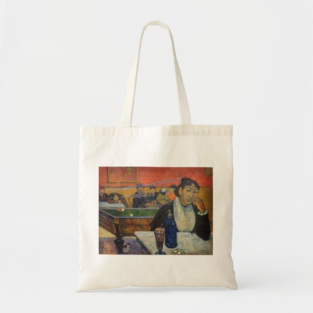 Tote Bag Paul Gauguin - Le Café de nuit, Arles (Devant)