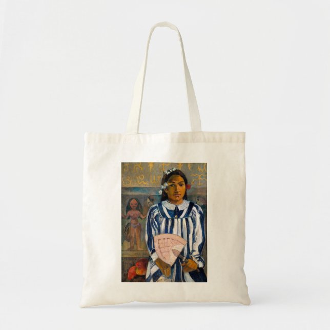 Tote Bag Paul Gauguin - Les ancêtres de Tehamana (Devant)