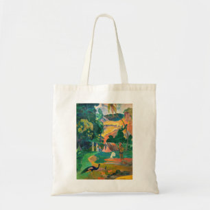 Tote Bag Paul Gauguin - Paysage aux paions / Matamoe