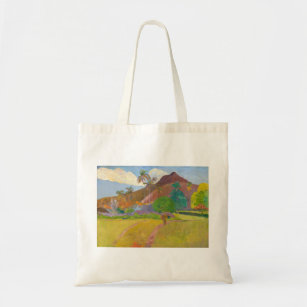 Tote Bag Paul Gauguin - Paysage tahitien