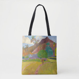 Tote Bag Paul Gauguin - Paysage tahitien