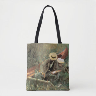 Tote Bag Paul Helleu esquissant avec sa femme par JS Sargen