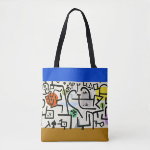 Tote Bag Paul Klee Expressionniste Abstrait Rich Harbour