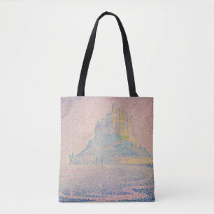 Tote Bag Paul Signac - Mont Saint Michel Fog et Soleil