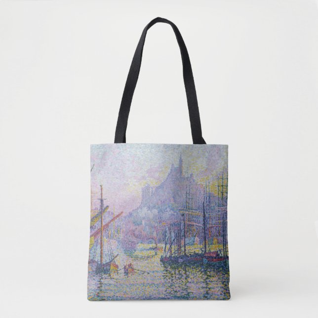 Tote Bag Paul Signac - Notre-Dame de la Garde, Marseille (Devant)