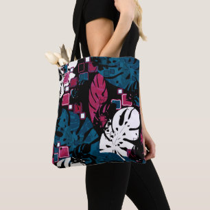 Tote Bag Paume de la jungle tropicale feuille