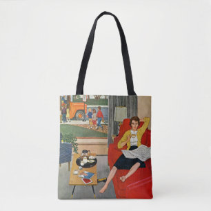 Tote Bag Pause café du matin