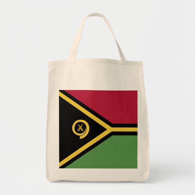 Tote Bag pavillon de Vanuatu (Devant)
