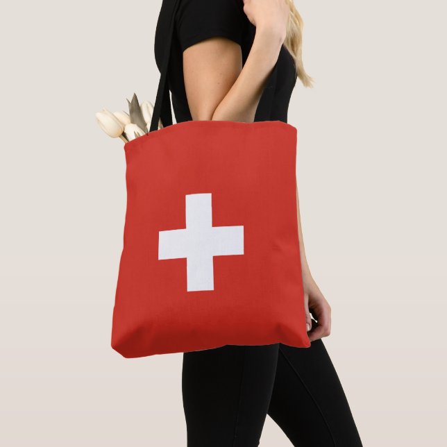 Tote Bag pavillon suisse (De près)