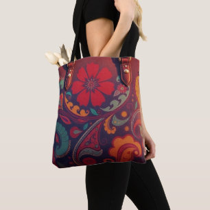Tote Bag Pavot & Paisley :