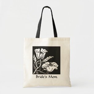 Tote Bag Pavots de Beardsley Nouveau épousant la faveur