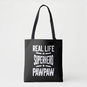 Tote Bag Pawpaw, le super-héros de la vie réelle Père gra